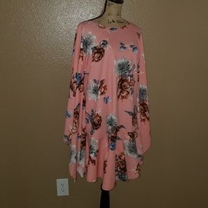 Flower Shift Dress